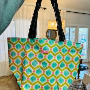 NWOT Colorful Geometric Tote Bag SCOUT
